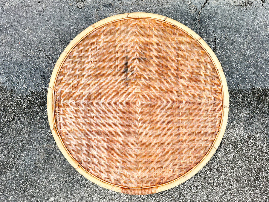 Coastal Rattan Coffee Table