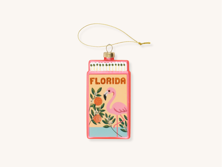 Florida Matchbook Ornament