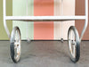 1950s Russel Woodard Wrought Iron Bar Cart