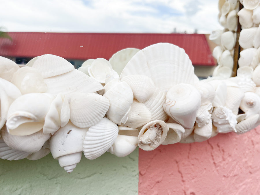 Kips Bay Sanibel Island Shell Mirror