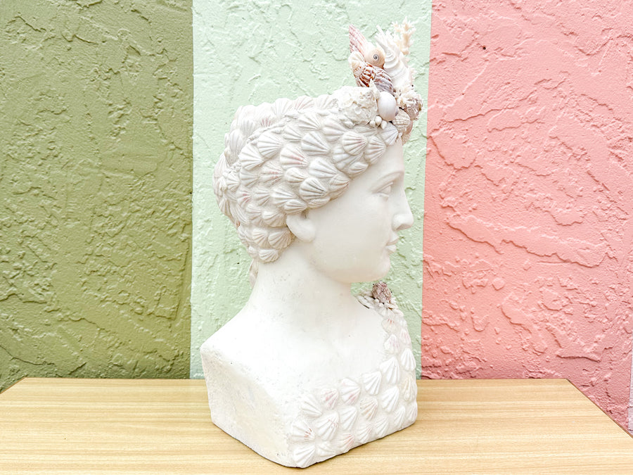 Extra Large Shellegance Bust Cachepot