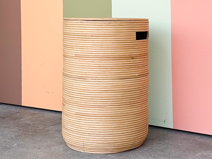 Pencil Reed Storage Stool
