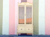 Faux Bamboo and Fretwork Cabinet