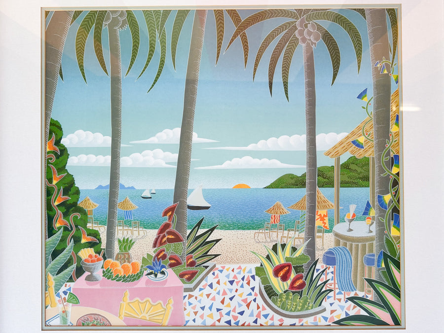 Thomas McKnight Puerto Vallarta Framed Print