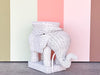 Wicker Elephant Garden Seat