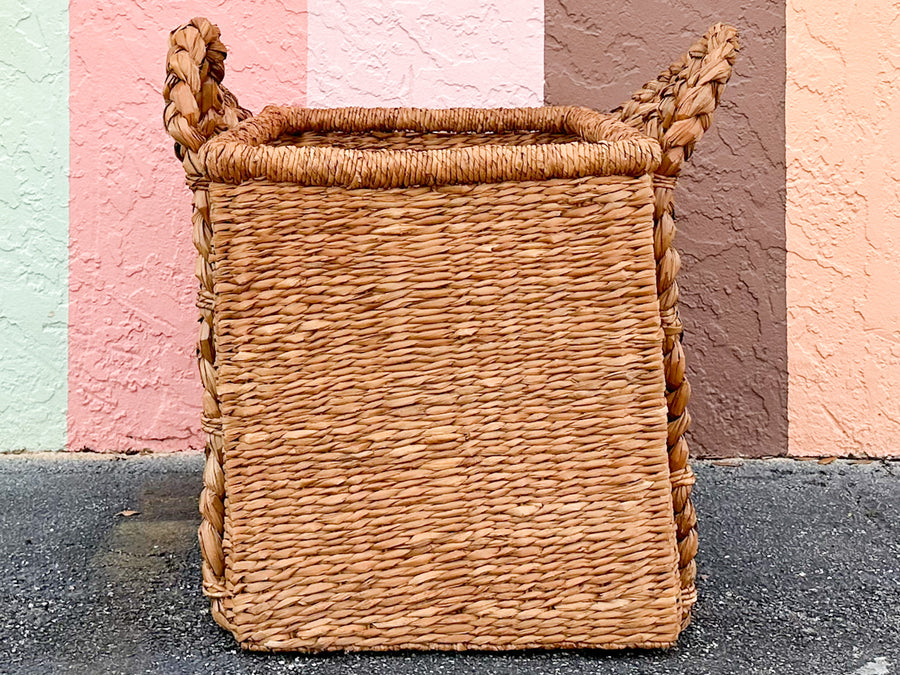 Huge Modern Braided Basket