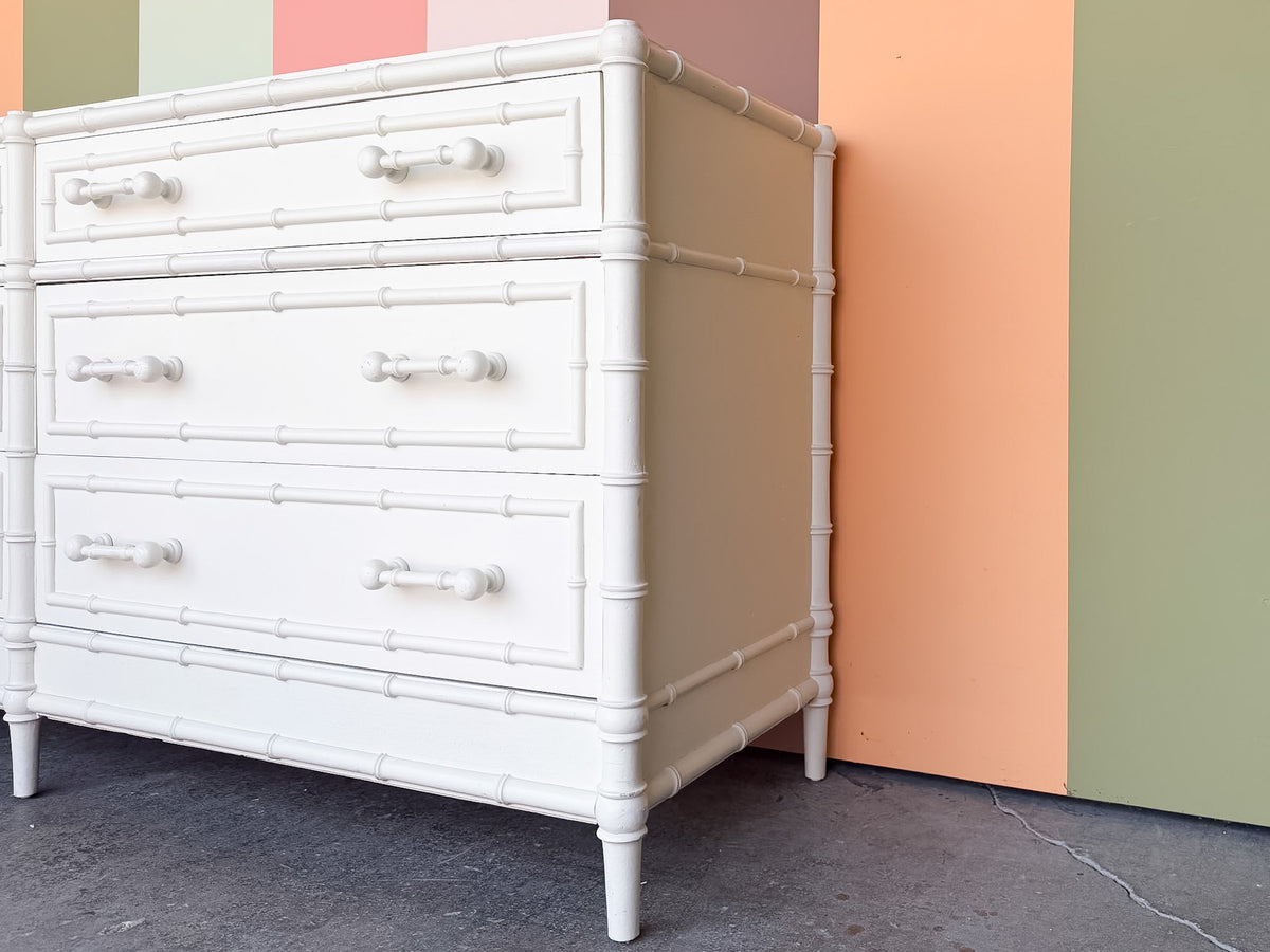 Palm Beach Style Faux Bamboo Dresser