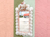 Coral Shell Chic Mirror