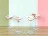 Set of Four Shell Chic Coupes