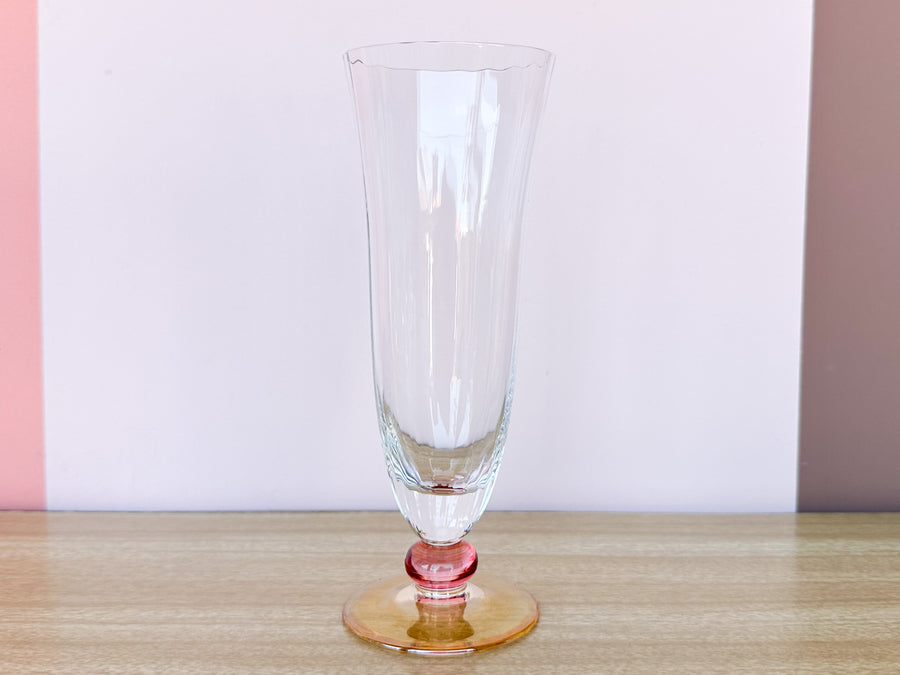 Set of Seven Champagne Flutes