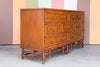 Ficks Reed Handsome Faux Bamboo and Rattan Dresser