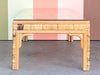 Old Florida Rattan Coffee Table
