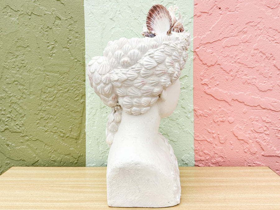 Extra Large Shellegance Bust Cachepot