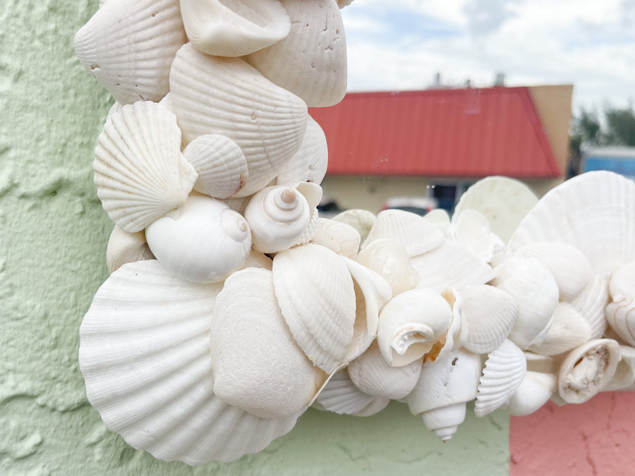 Kips Bay Sanibel Island Shell Mirror