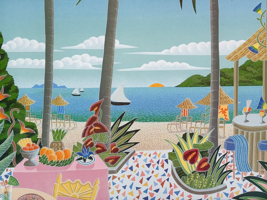 Thomas McKnight Puerto Vallarta Framed Print