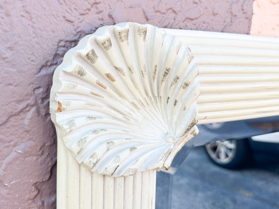 Coastal Chic Shell Mirror