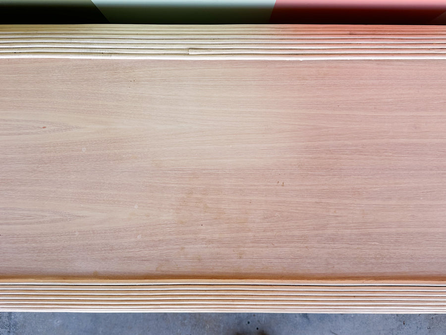 Coastal Cool Pencil Reed Rattan Credenza