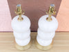 Pair of Modern Bubble Lamps