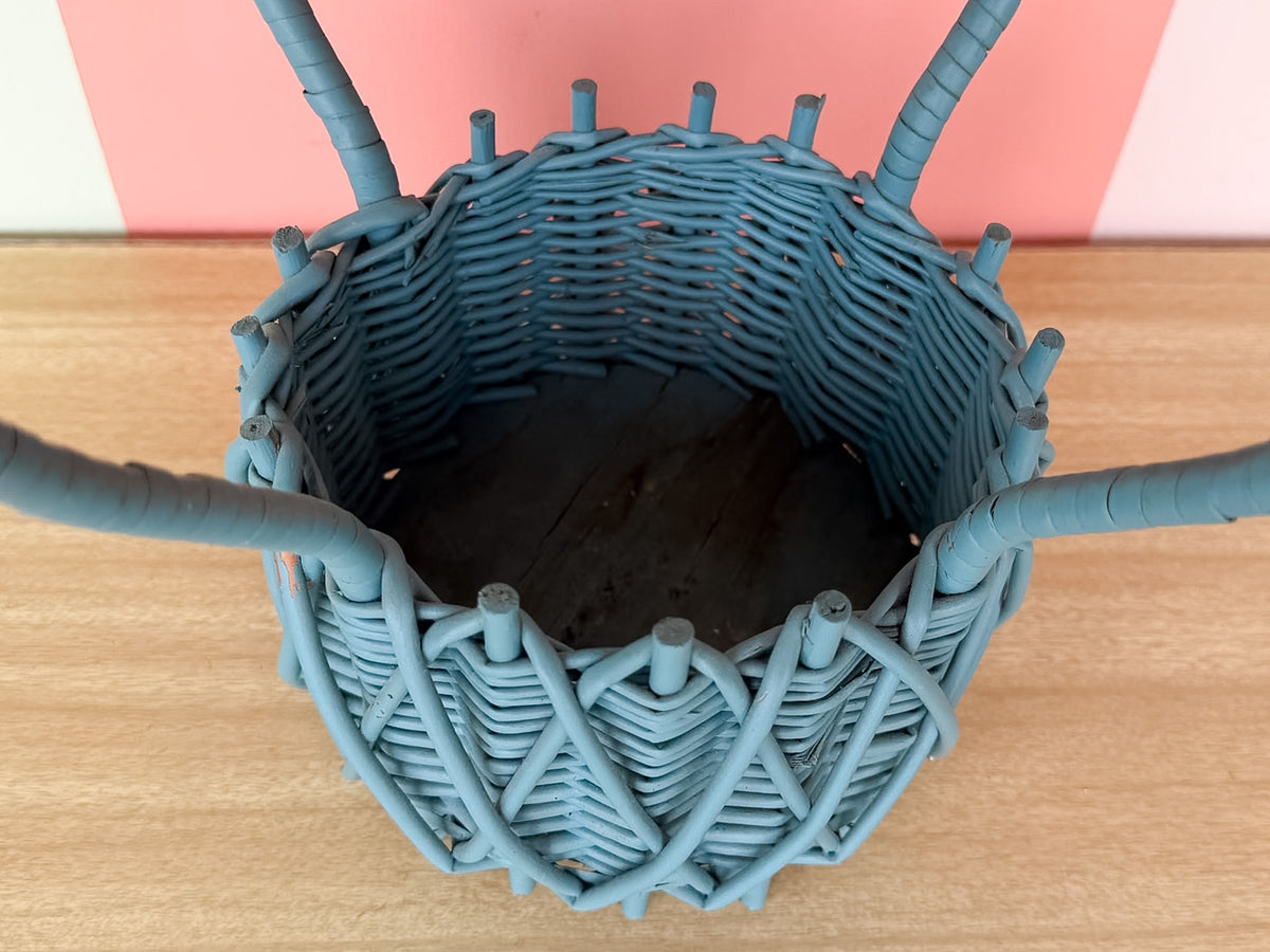 Hanging Rattan Planter