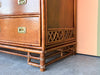 Handsome Tortoiseshell Rattan Dresser