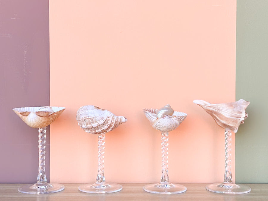 Set of Four Shell Coupes