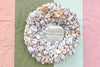 Island Chic Bahamian Shell Round Mirror