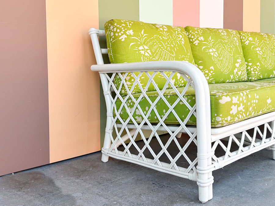 Ficks Reed Rattan Sofa