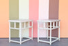 Pair of Rattan Side Tables