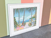 Thomas McKnight Puerto Vallarta Framed Print