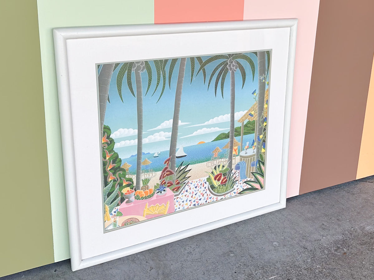 Thomas McKnight Puerto Vallarta Framed Print