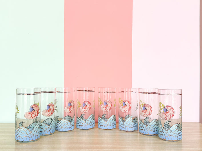 Set of Eight Lynn Chase St. Tropez Glassware