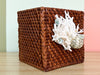 Rattan Tissue Box Cover