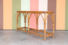 Old Florida Rattan Console
