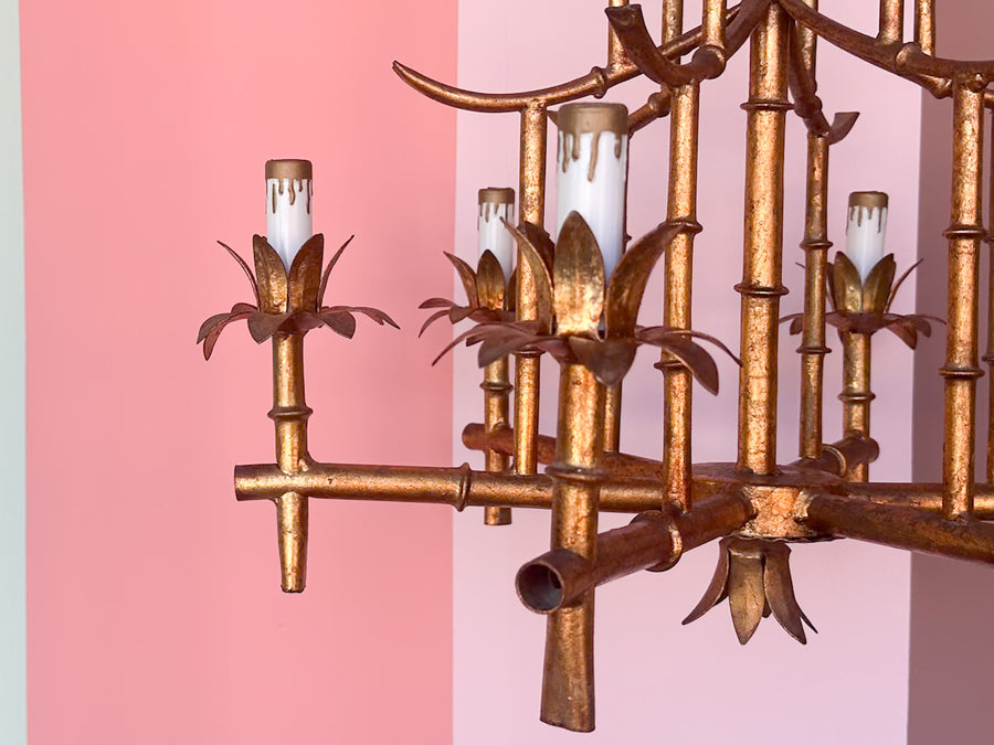 Regency Chic Pagoda Chandelier