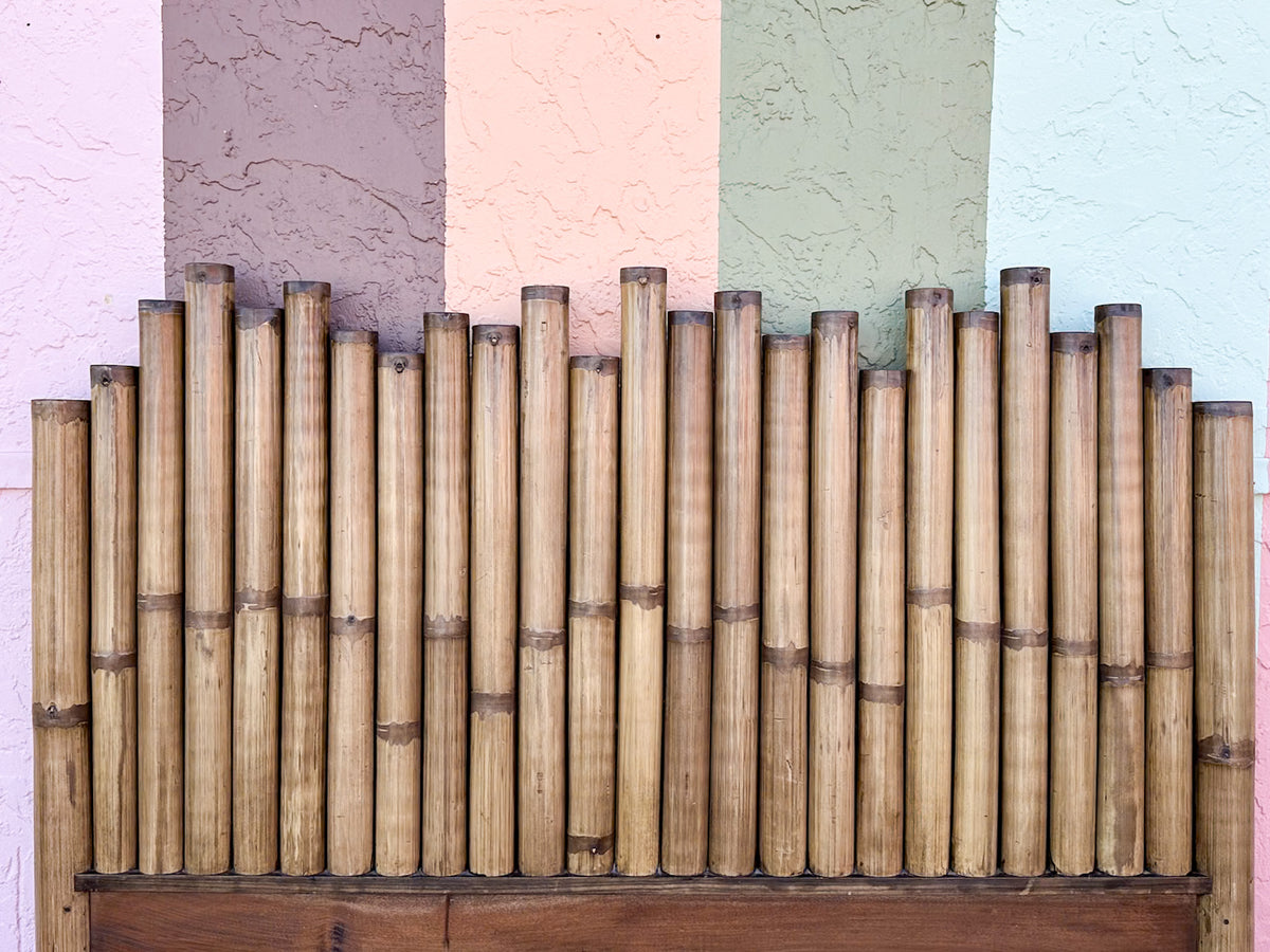 Island Style Bamboo Queen Headboard