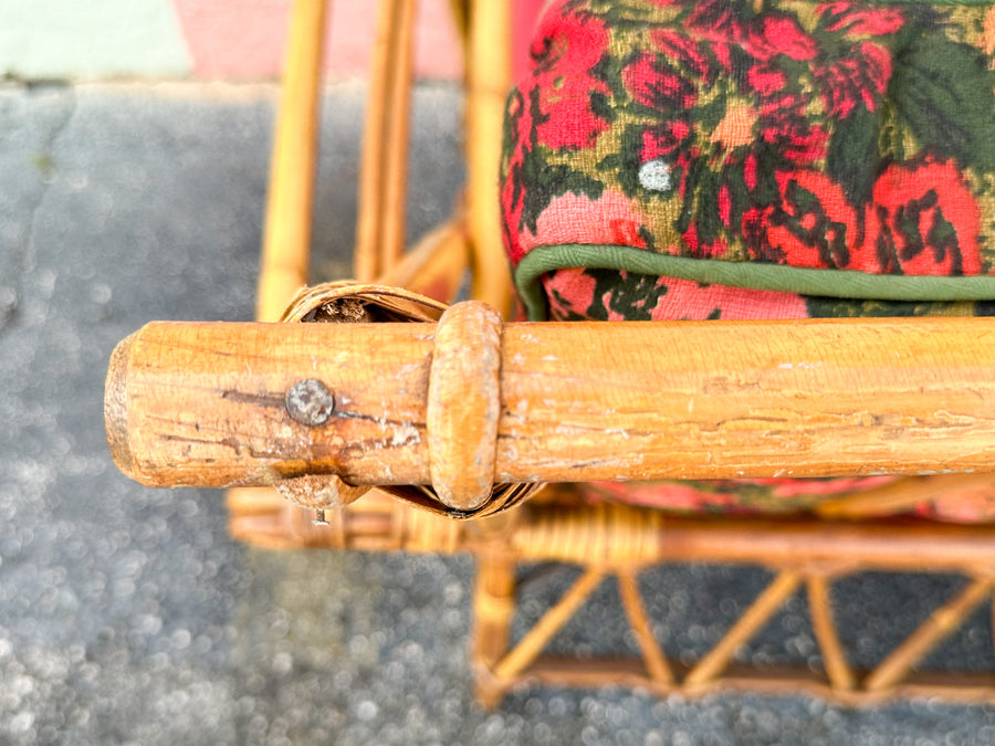 1940s Heywood Wakefield Rattan Sofa