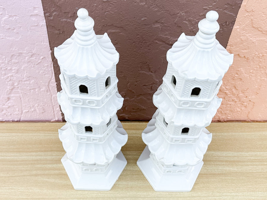Pair of Fab Italian Pagodas