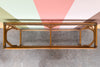 Old Florida Rattan Console