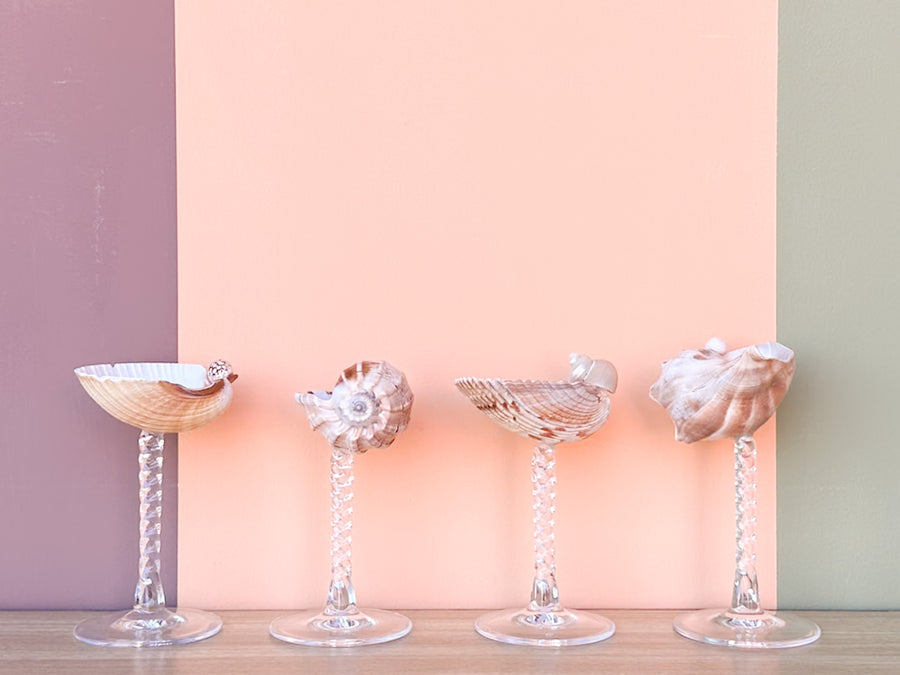 Set of Four Shell Coupes