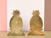 Pair of Brass Pineapple Bookends