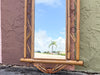 Old Florida Rattan Mirror