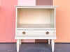 Pair of Palm Beach Chic Faux Bamboo Nightstands