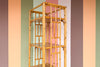 Old Florida Rattan Etagere