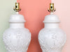 Pair of Pretty White Icing Lamps