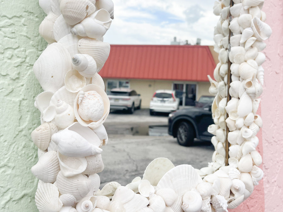 Kips Bay Sanibel Island Shell Mirror