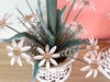 Pair of Sweet Floral Basket Lamps