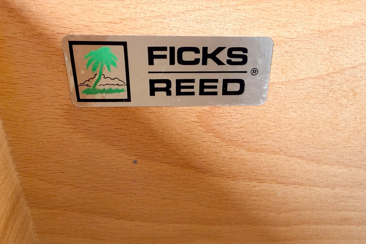 Ficks Reed Handsome Faux Bamboo and Rattan Dresser