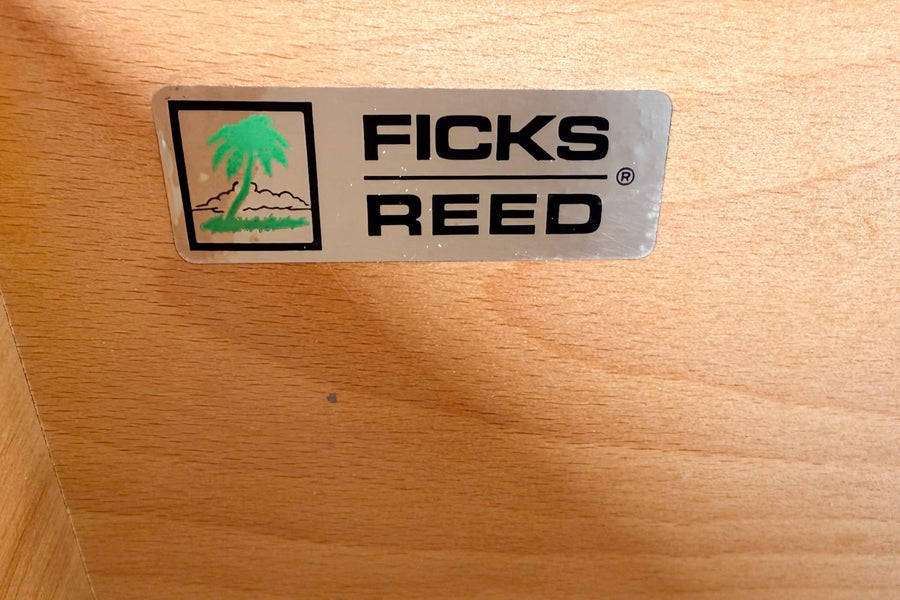 Ficks Reed Handsome Faux Bamboo and Rattan Dresser
