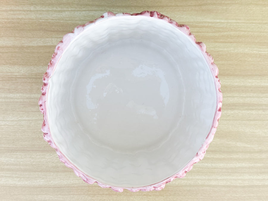 Pink and Green Cachepot