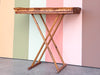 Tortoiseshell Rattan Folding Bar